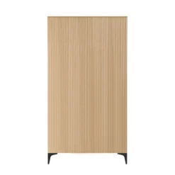 Kidsmill Levi Ledikant 60 x 120 cm - Incl. Rechte Poot - Naturel Eiken
