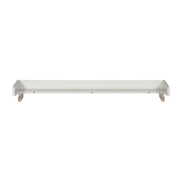 Kidsmill Newport Babykamer Incl. RVS Grepen - Oatmeal / Eiken | Ledikant 60 x 120 cm + Commode + Kast