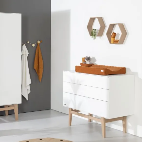 Kidsmill Noud Babykamer Wit | Bed 60 x 120 cm + Commode