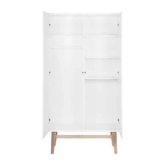 Kidsmill Noud Babykamer Wit | Bed 60 x 120 cm + Commode
