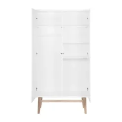 Kidsmill Noud Babykamer Wit | Bed 60 x 120 cm + Commode