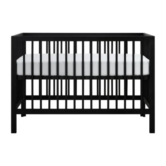 Kidsmill Pure Wood Ledikant Zwart Geborsteld 60 x 120 Cm