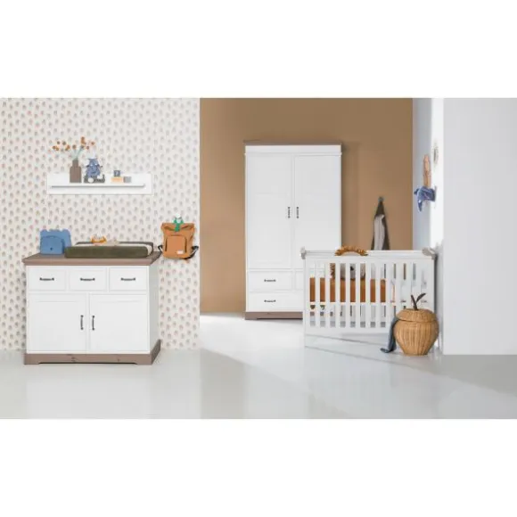 Kidsmill Savigno Babybed Grijs Zonder Kruis 60 x 120 cm