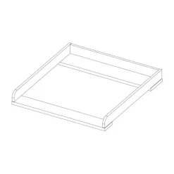 Kidsmill Sem Nautic Babykamer Grijs | Bed 60 x 120 cm + Commode