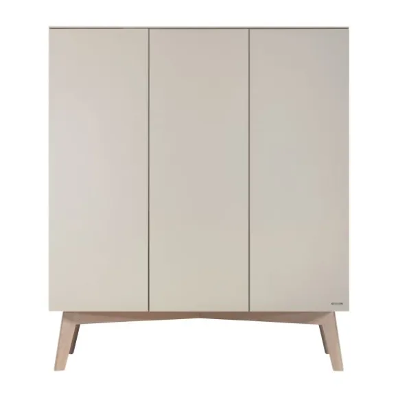 Kidsmill Sixties Ledikant 60 x 120 cm - Oatmeal / Eiken