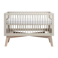 Kidsmill Sixties Ledikant 60 x 120 cm - Oatmeal / Eiken