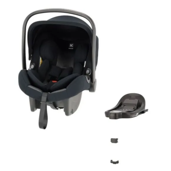 Kidsriver Autostoel - Curve - Clay - 40-87 cm | Kidsriver Isofix Base - Curve