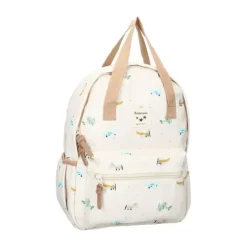 Kidzroom Lille Small Talk Rugzak - Beige
