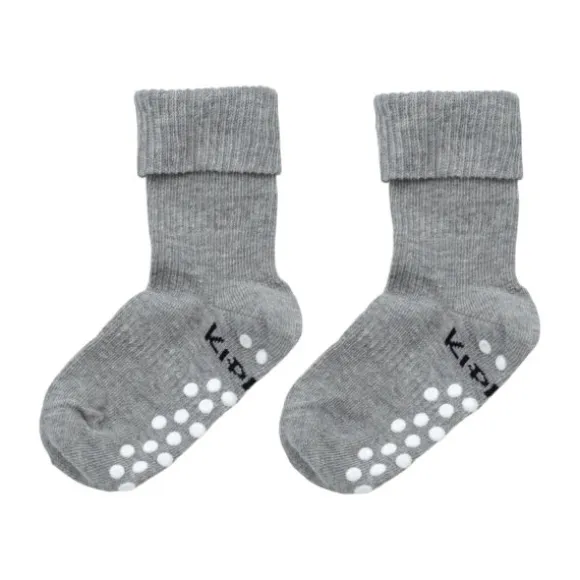 KipKep Anti-slip Blijf-Sokken - 18-24 Maanden - Grey
