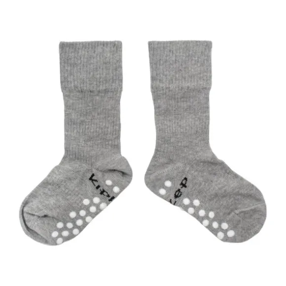 KipKep Anti-slip Blijf-Sokken - 18-24 Maanden - Grey