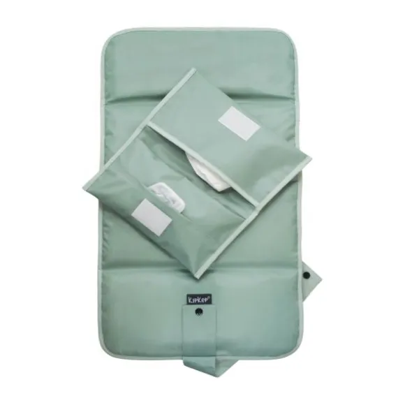KipKep Napper Verschoonmatje + Luieretui Denim Blue