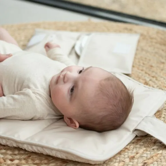 KipKep Napper Verschoonmatje + Luieretui Denim Blue