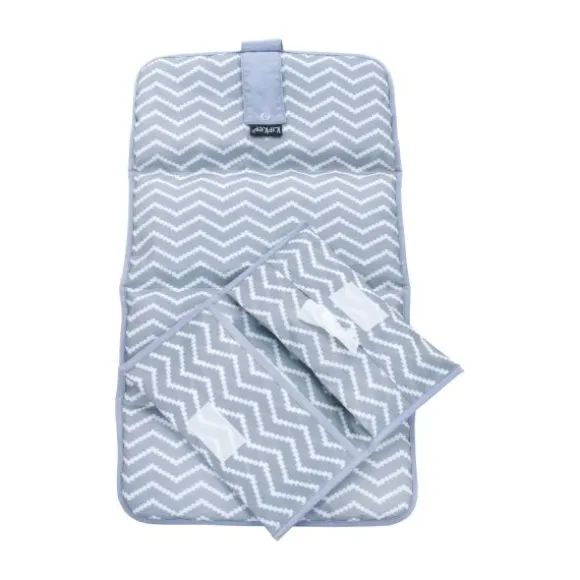 KipKep Napper Verschoonmatje + Luieretui Denim Blue