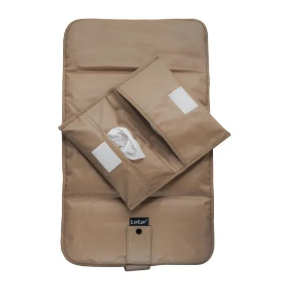 KipKep Napper Verschoonmatje + Luieretui Denim Blue