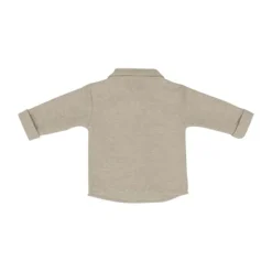 Klein Baby Cardigan - maat 56 - Beige Melange