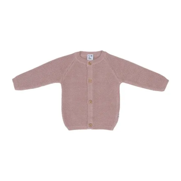 Klein Baby Cardigan - maat 50 - Fawn