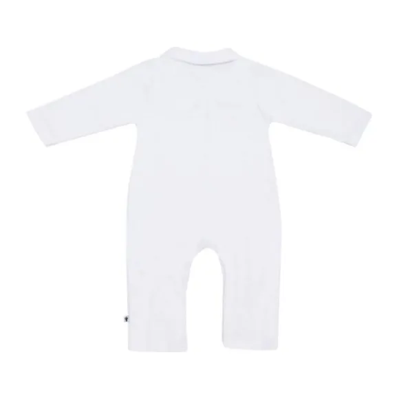 Klein Baby Jumpsuit Zonder Voetjes - Maat 50 - Baby Blue