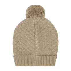 Klein Baby Muts Pompom - maat 62/68 - Filipe Beige