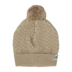 Klein Baby Muts Pompom - maat 62/68 - Filipe Beige
