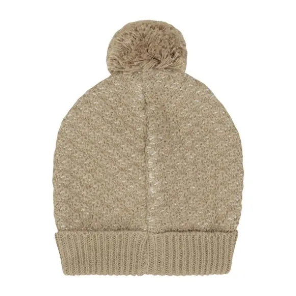 Klein Baby Muts Pompom - maat 62/68 - Filipe Beige