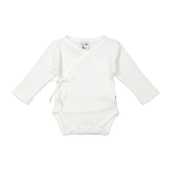 Klein Baby Overslagromper - Lange Mouw - Mt. 44 - Off White
