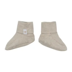 Klein Baby Slofjes – Beige Melange