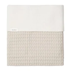 Koeka Amsterdam Wafel Ledikantdeken - Cotton Fleece - Natural