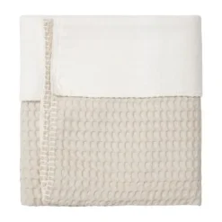 Koeka Amsterdam Wafel Wiegdeken - Cotton Fleece - Natural