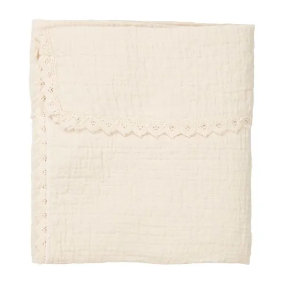 Koeka Elba Wiegdeken - Lace - Naturel