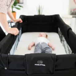 Koelstra Travelsleeper T5 Campingbedje Met Verhoger - Truffle Grey