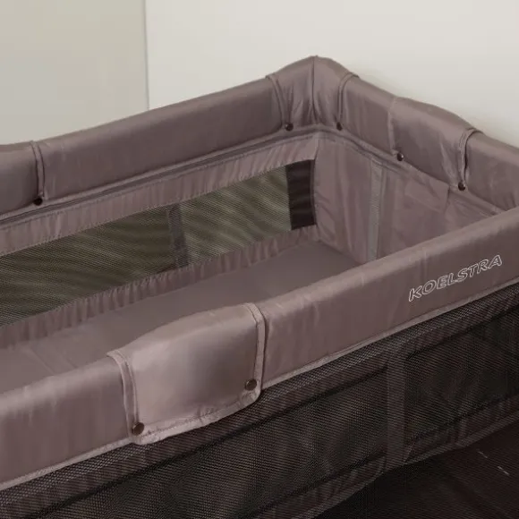 Koelstra Travelsleeper T5 Campingbedje Met Verhoger - Truffle Grey