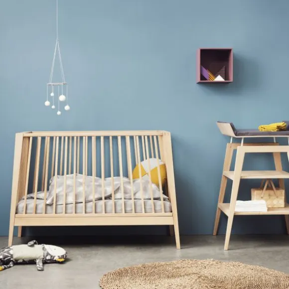 Leander Linea Babybed - Beech