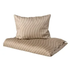 Leander Woodland Dekbedovertrek - Cappuccino - 70 x 100 cm