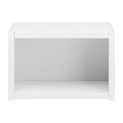 LIFETIME Boekenkast - Wit - 1 Vak