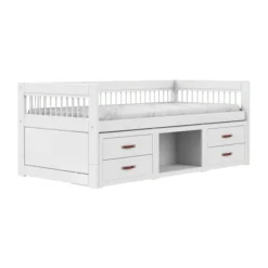 LIFETIME Breeze Kajuitbed Met Opberging - Wit