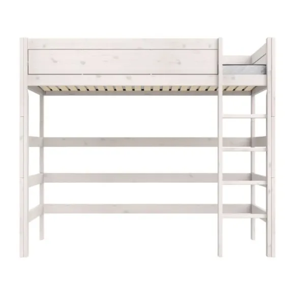 Life Time Hoogslaper Deluxe - White Wash - 177 cm - 120 cm