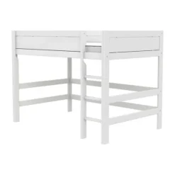 Life Time Hoogslaper Premium - White Wash - 152 cm - 120 cm