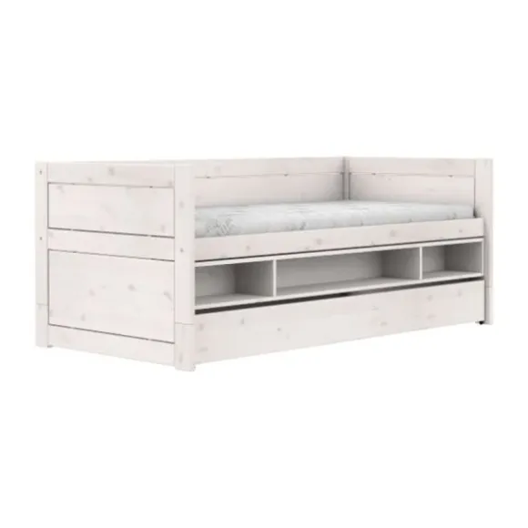 LIFETIME Kajuitbed Met Bedlade - White Wash