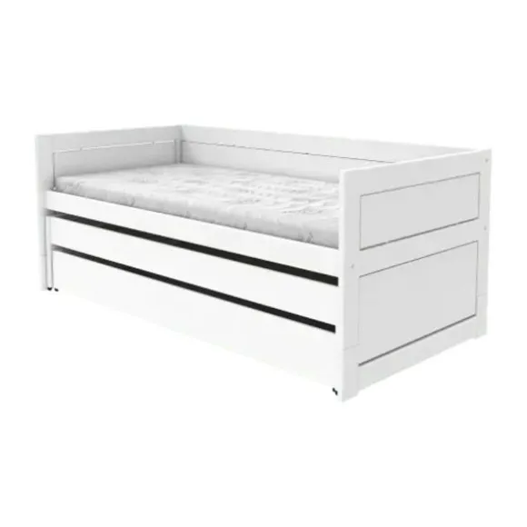 LIFETIME Kajuitbed Met Logeerbed - White Wash