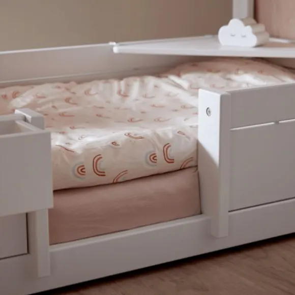 LIFETIME Kidsroom Hemelbed 4‑In‑1 – Premium Rolbodem