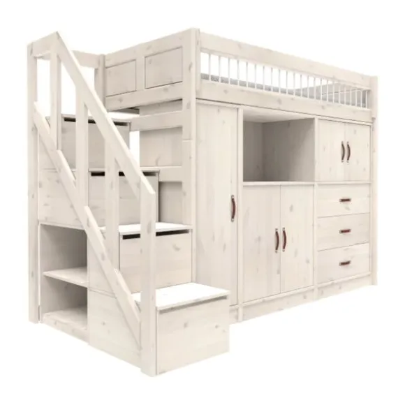 LIFETIME Kidsroom Hoogslaper All-In-One - Premium Rolbodem