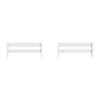Lifetime Kidsrooms 2 Bedfronten - Elements - Wit