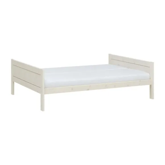 LIFETIME Kidsrooms Bed Whitewash 90 x 200 cm