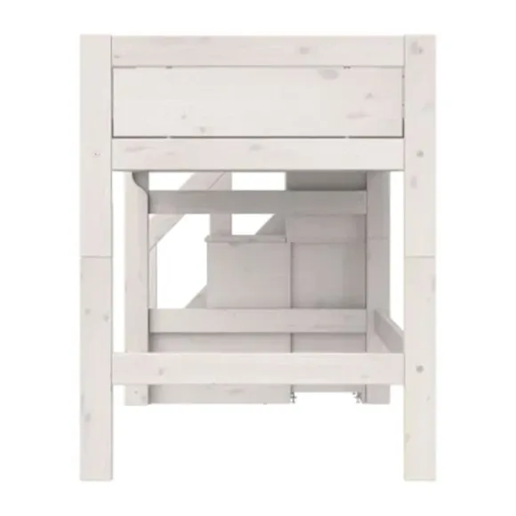 LIFETIME Kidsrooms Halfhoogslaper met Trapkast – 90x200 cm – Premium Rolbodem