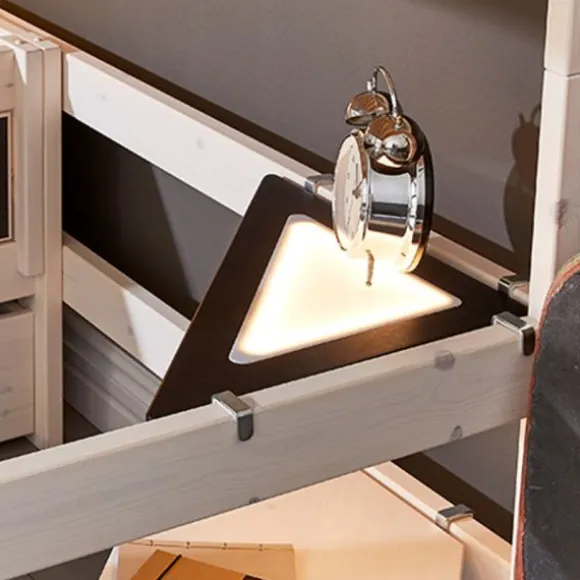 LIFETIME Kidsrooms Hoeklegplank Met Lamp Zwart