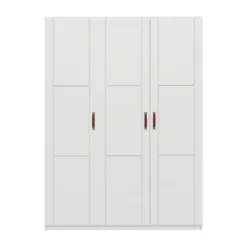 LIFETIME Kidsrooms Kledingkast 3-Deurs - White Wash