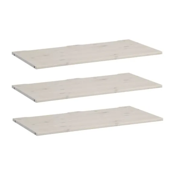 LIFETIME Kidsrooms Legplank Whitewash 3 Stuks