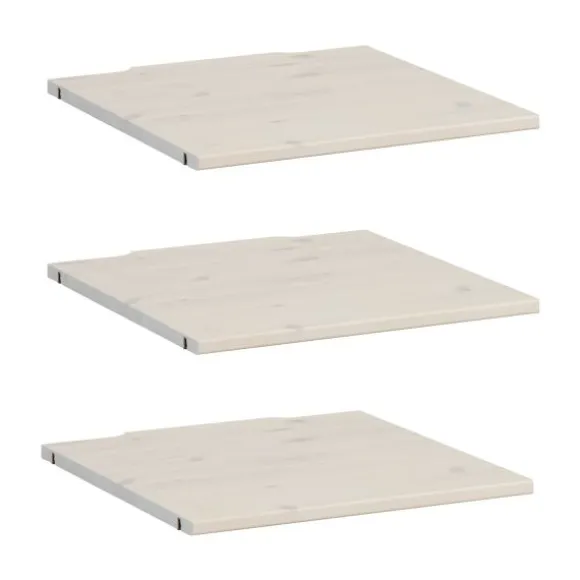LIFETIME Kidsrooms Legplank Kastelement 50 cm Whitewash