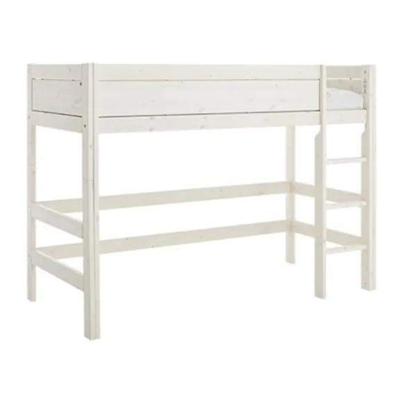 LIFETIME Kidsrooms Midhoogslaper Rechte Trap Whitewash