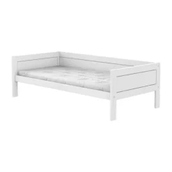 LIFETIME Kidsrooms Original Eenpersoonsbed Deluxe - Premium Rolbodem - Wit